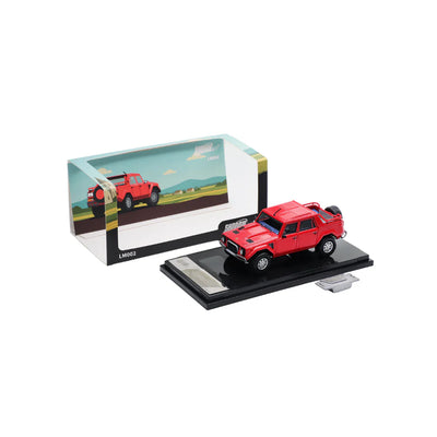 PRE-ORDER SHADOW PRO Lamborghini LM002 Red 1:64 Scale Diecast Model