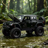 Premium scale diecast model car  – Jeep Wrangler - LHD 2024,1.64 Scale (Black) Collectible