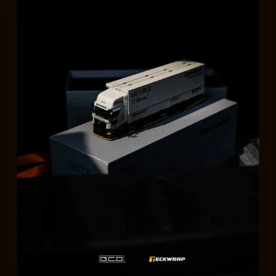 HEC 2026 GCD TeckWrap Air Force Hino Profia 2018 Grey 1:64 Scale Diecast Model