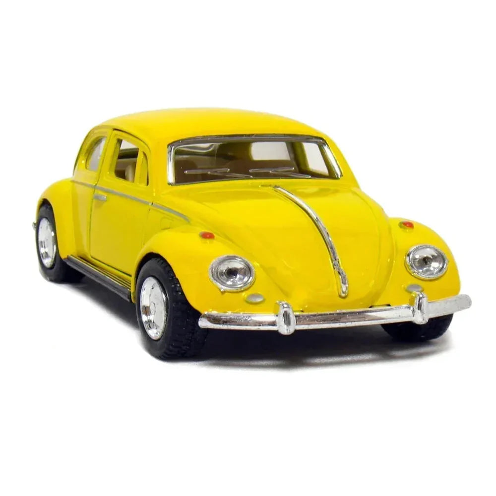 Kinsmart Volkswagen Classical Beetle 1967 1:36 Scale Diecast Model (Yellow)