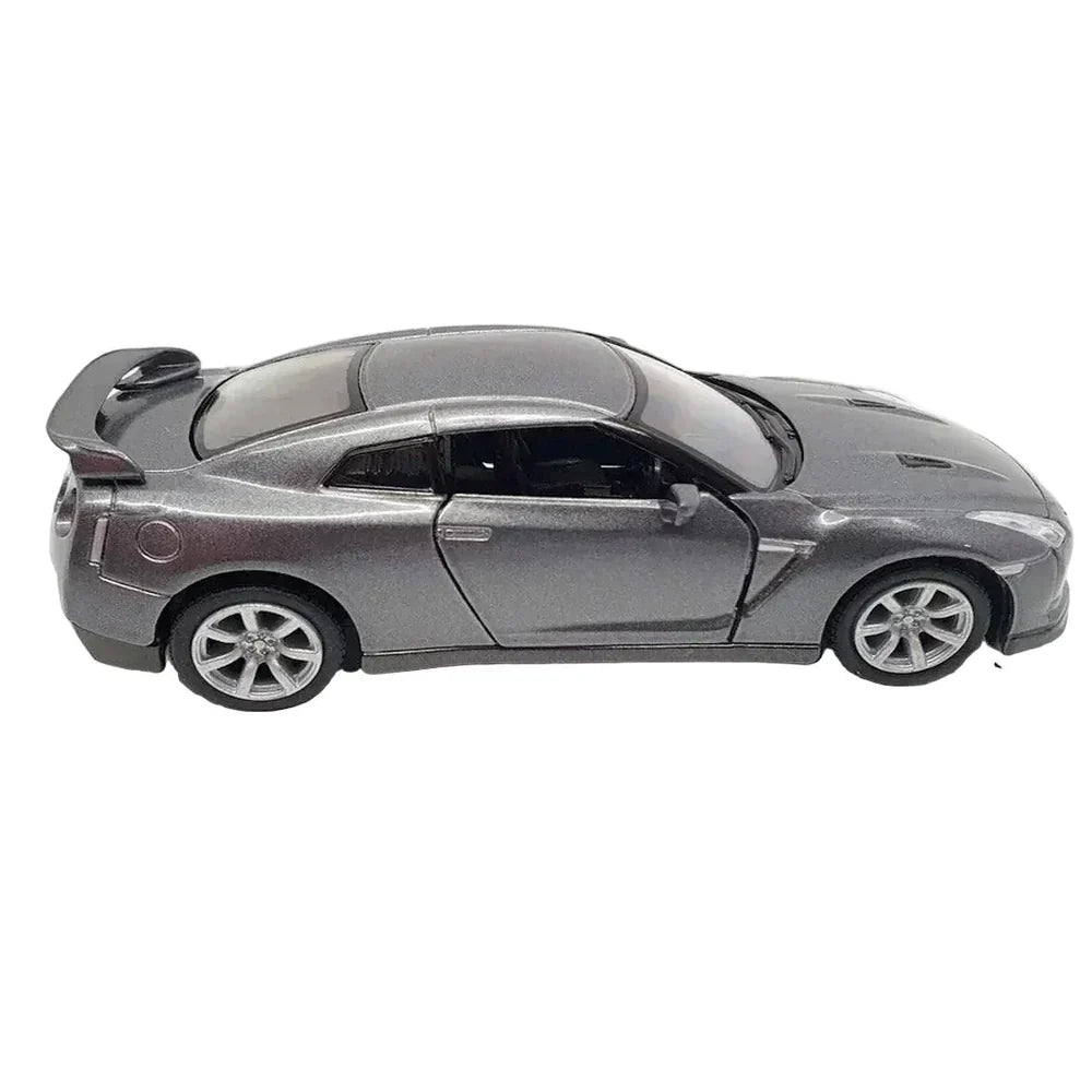 Kinsmart Nissan GT-R R35 2009 1:36 Scale Diecast Model (Grey)