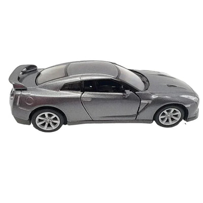 Kinsmart Nissan GT-R R35 2009 1:36 Scale Diecast Model (Grey)