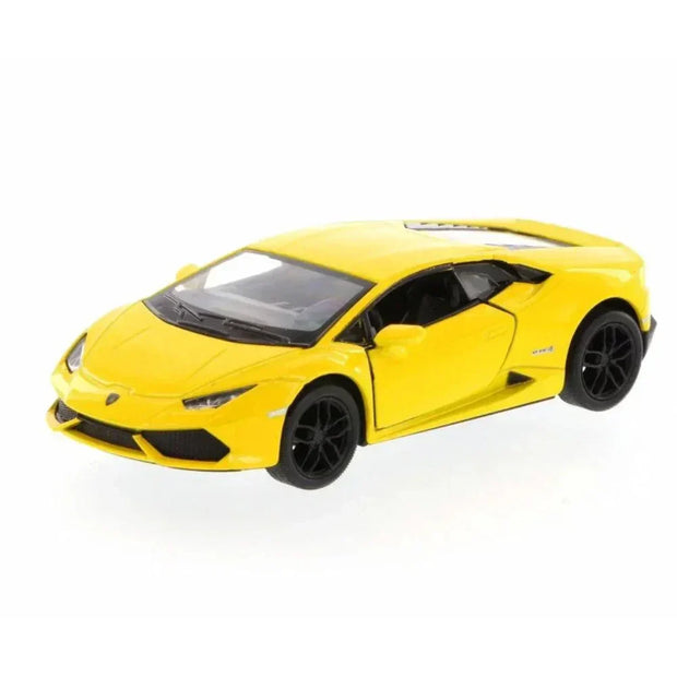 Kinsmart Lamborghini Huracan LP 610-4 1:36 Scale Diecast Model (Yellow)