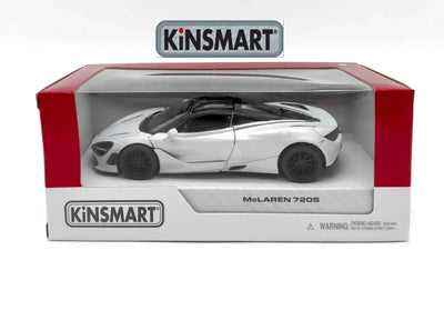 Kinsmart McLaren 720S 1:36 Scale Diecast Model (White)