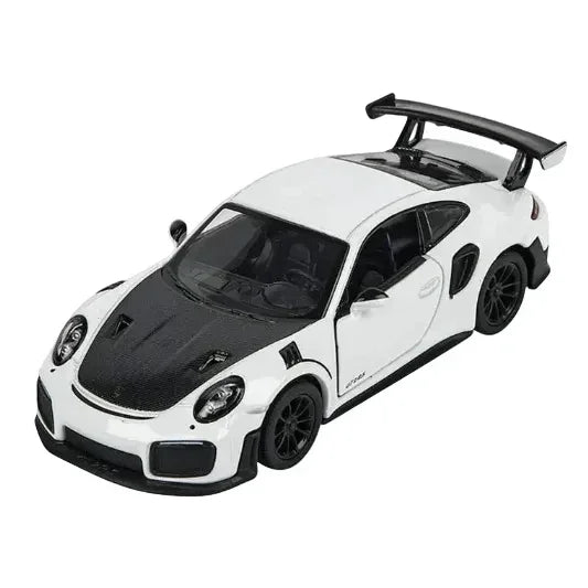 Porsche 911 GT2 RS, 1:36 Scale (White) - Kinsmart