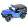 Kinsmart Jeep Wrangler Hard Top 2018 1:36 Scale Diecast Model (Blue)