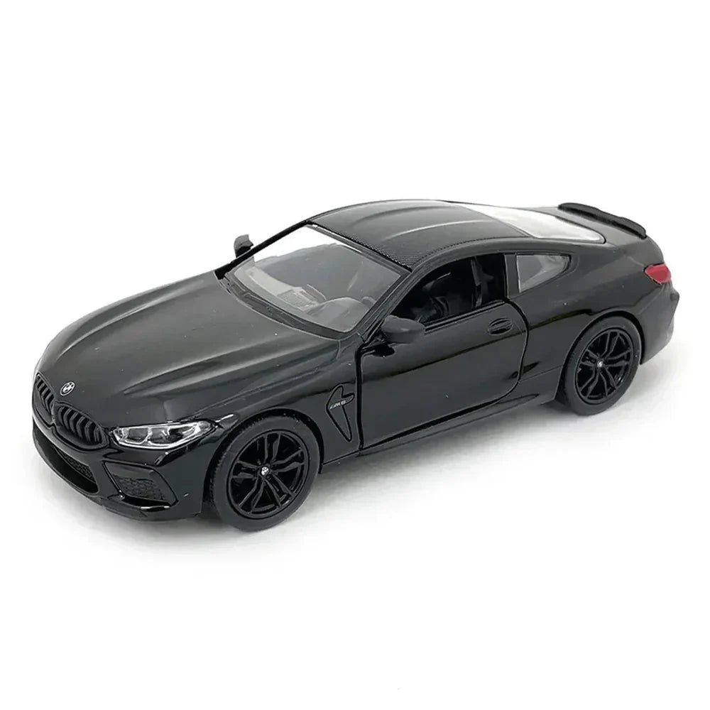 Kinsmart BMW M8 Competition Coupe 1:36 Scale Diecast Model (Black)
