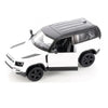Kinsmart Land Rover Defender 90 1:36 Scale Diecast Model (White)