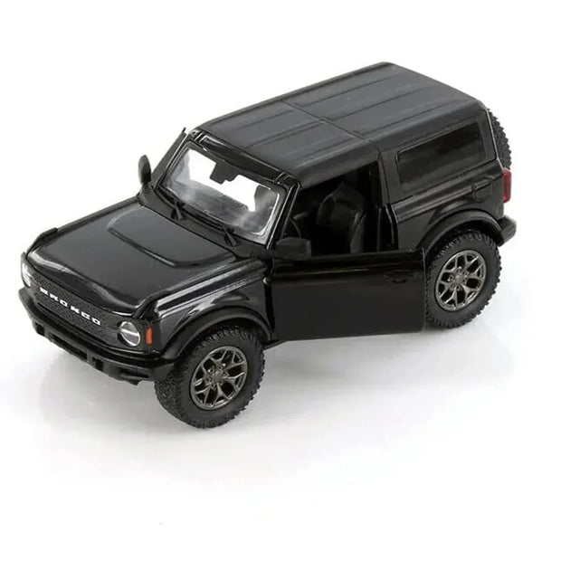 Kinsmart Ford Bronco Hard Top 2022 1:36 Scale Diecast Model (Black)