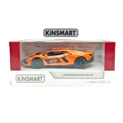 Lamborghini Revuelto (Livery Edition), 1:36 Scale (Orange) - Kinsmart
