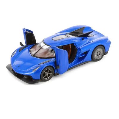 Kinsmart Koenigsegg Jesko Absolut 1:36 Scale Diecast Model (Blue)