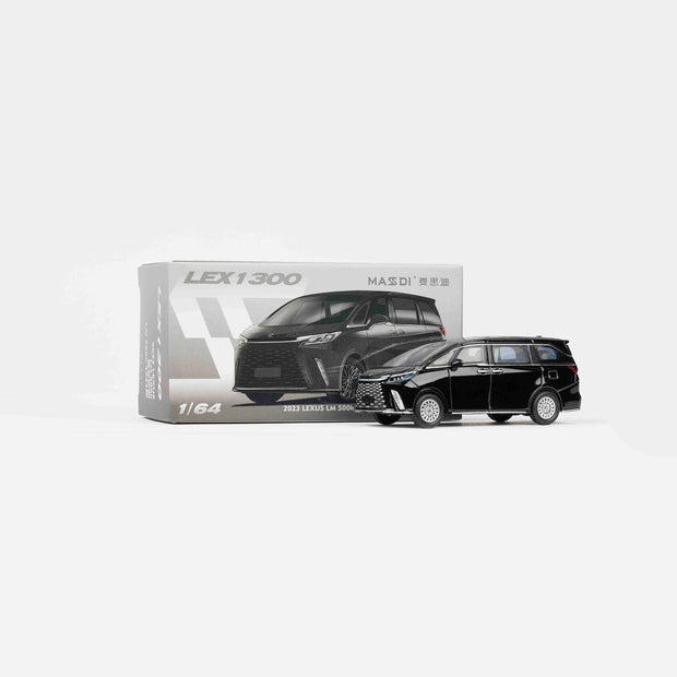 Lexus Lm 500h 2023, 1:64 Scale (Black)