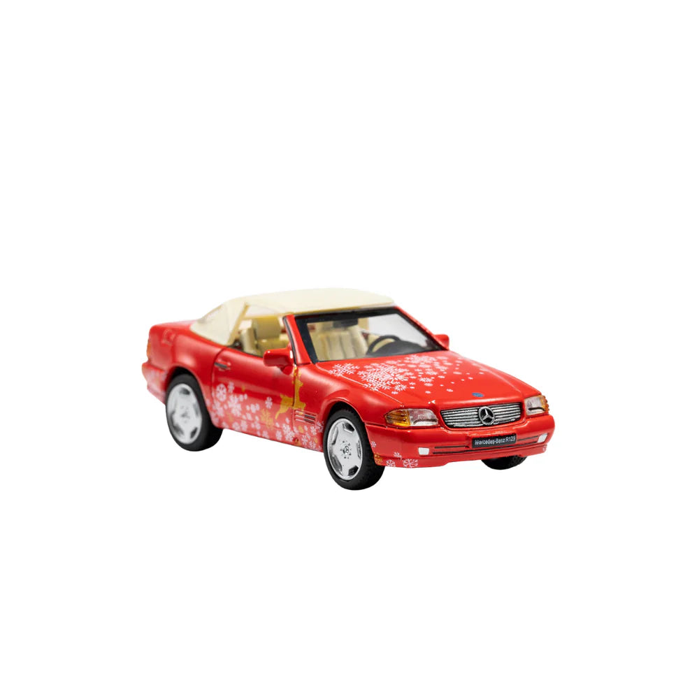 PRE-ORDER DCT Mercedes-Benz SL500 Red 1:64 Scale Diecast Model