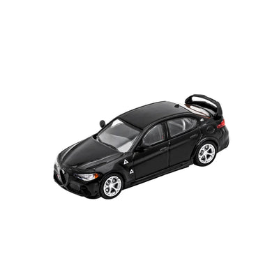 PRE-ORDER SHADOW Alfa Romeo Matte Black 1:64 Scale Diecast Model