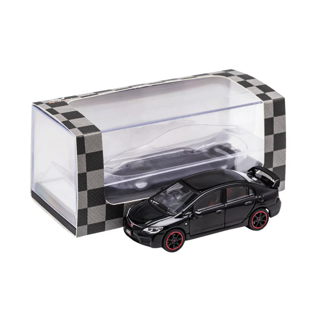 DCT Honda Civic Type R FD2 Black 1:64 Scale Diecast Model