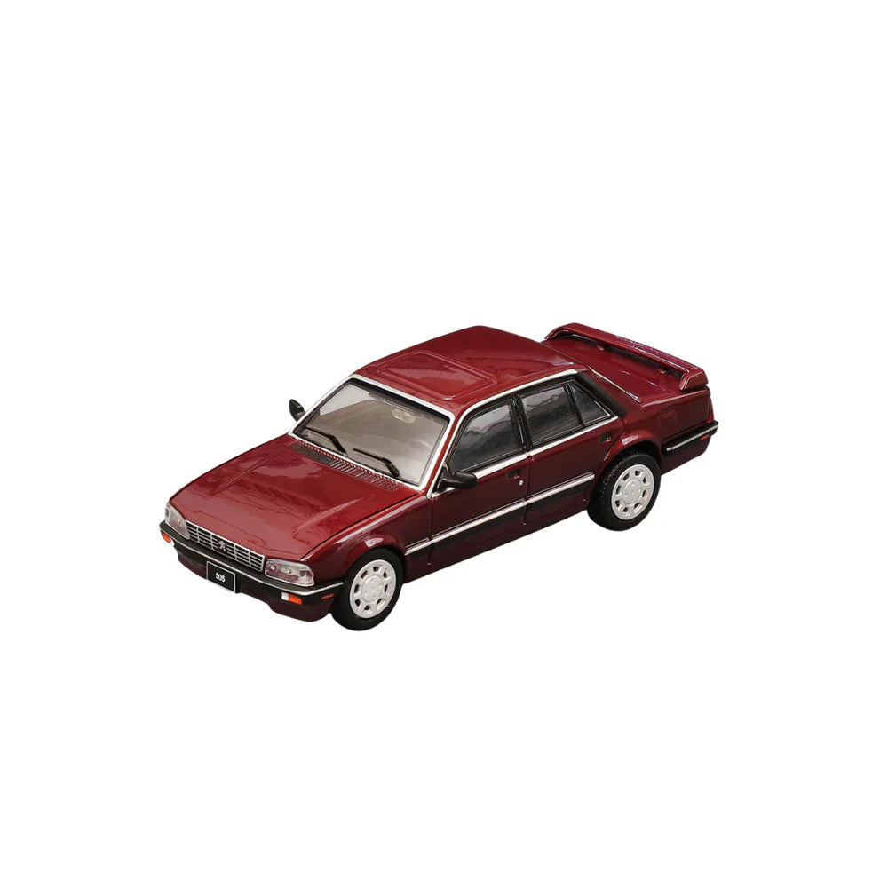 PRE-ORDER SHADOW Peugeot 505 SW Sedan Red 1:64 Scale Diecast Model