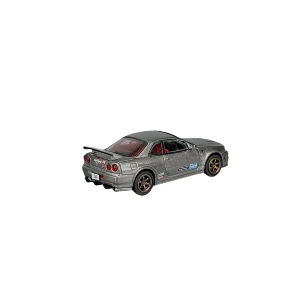 PRE-ORDER SHADOW Nismo GT-R (R34) Z-Tune Grey 1:64 Scale Diecast Model