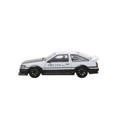 PRE-ORDER DCT Toyota Corolla Levin GT-APEX AE86 Panda Black Hood 1:64 Scale Diecast Model