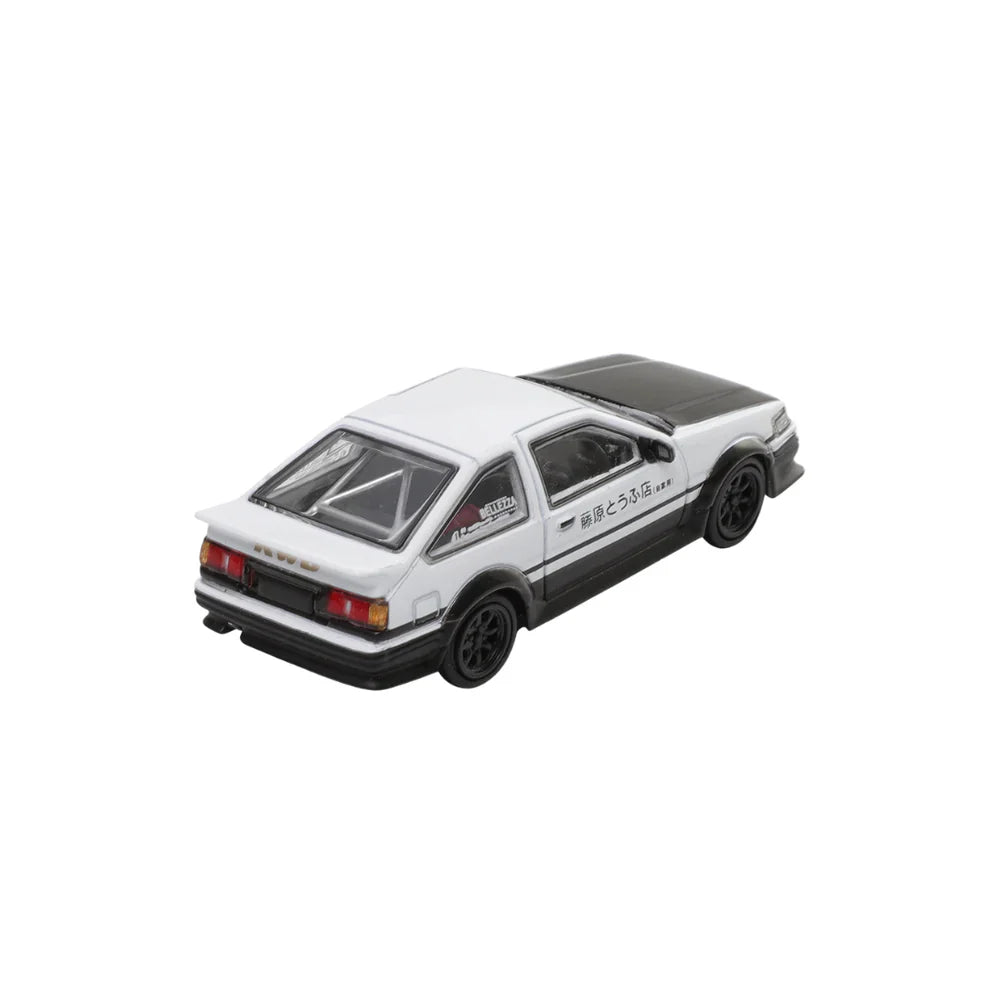 PRE-ORDER DCT Toyota Corolla Levin GT-APEX AE86 Panda Black Hood 1:64 Scale Diecast Model