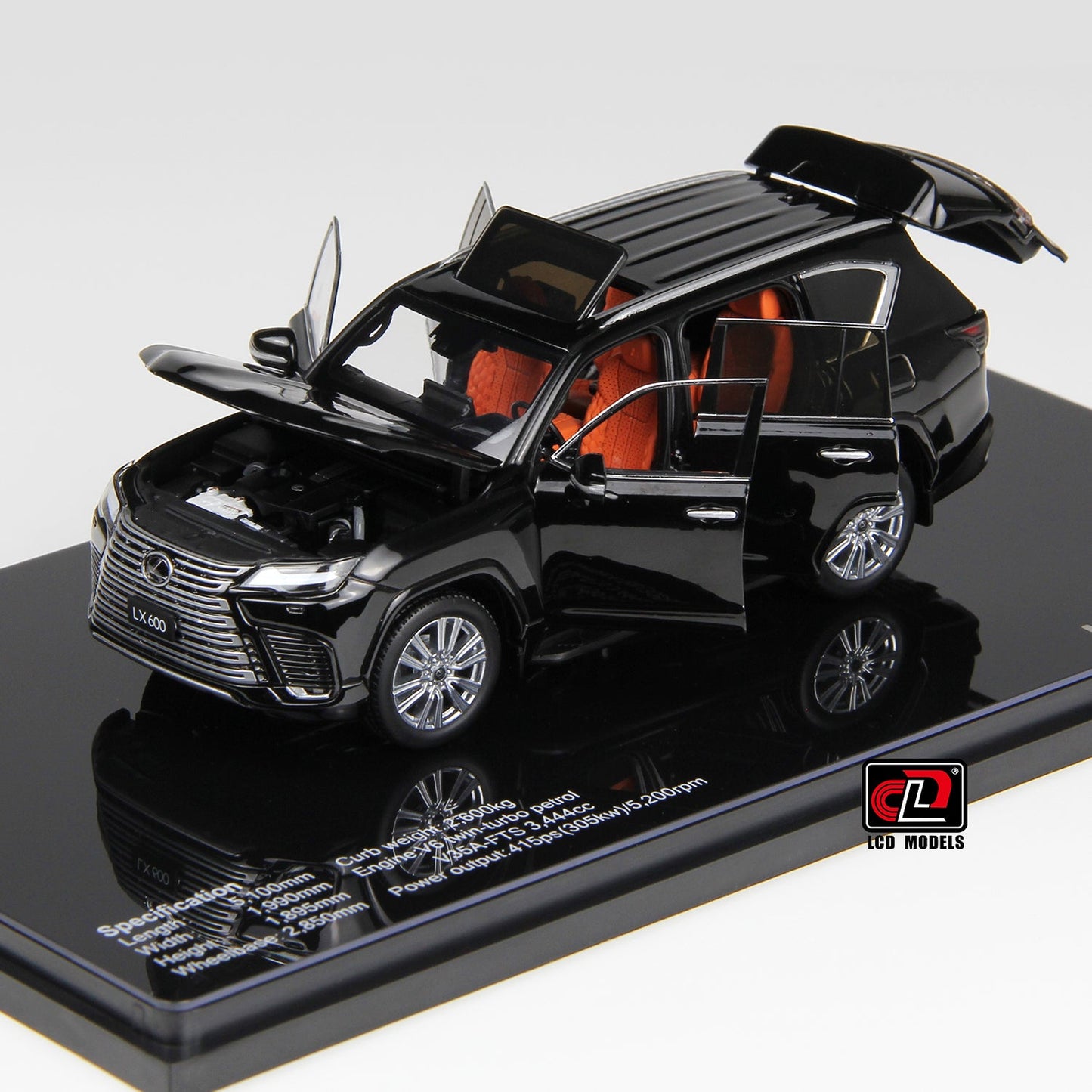 Lexus LX600 LCD Models | 1:43 Scale Diecast | Luxury SUV Collectible