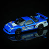 PRE-ORDER MOTOR HELIX Honda NSX-R Custom GT Look Racing Livery Blue & White 1:64 Scale Diecast Model