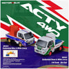 *PRE-ORDER* Honda ACTY 4WD Customized Blue & White Livery with Accessories, 1:64 Scale - Motor Helix