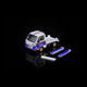 *PRE-ORDER* Honda ACTY 4WD Customized Blue & White Livery with Accessories, 1:64 Scale - Motor Helix