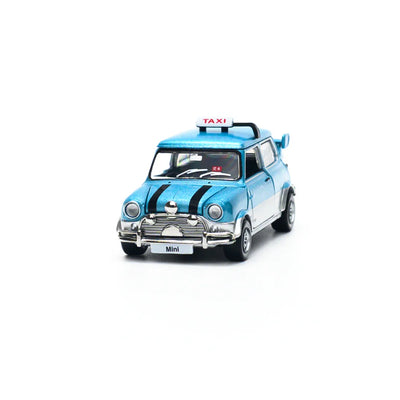 TINY Mini Cooper Heavy-Duty Shanghai Taxi, 1:50 Scale