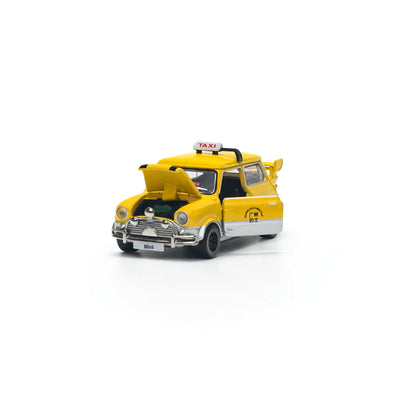 TINY Mini Cooper Heavy-Duty Guangzhou Taxi, 1:110 Scale