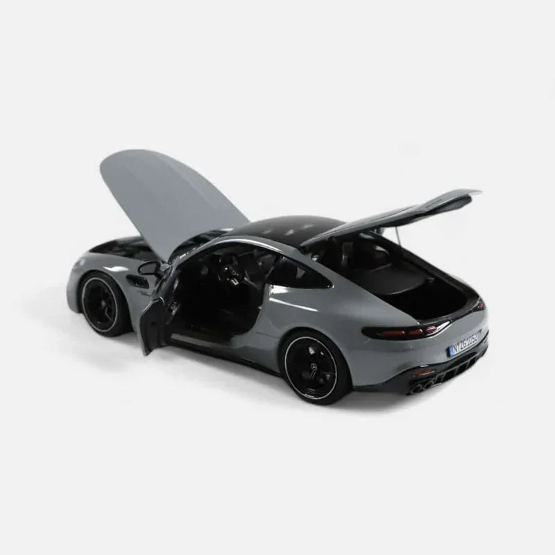 NZG Mercedes-AMG GT 43 Alpingrey 1:18 Scale Diecast Model