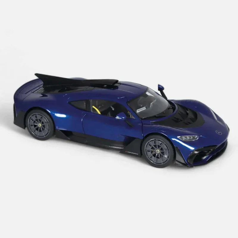 NZG Mercedes-AMG ONE Street Blue 1:18 Scale Diecast Model