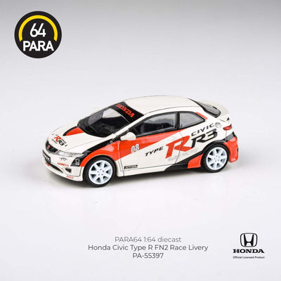 PARA 64 Honda Civic Type R FN2 Race Livery 2007 1:64 Scale Diecast Model