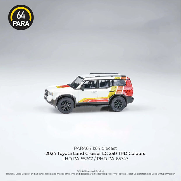 Toyota Land Cruiser LC 250 2024, 1:64 Scale (White)