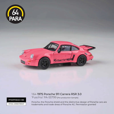 PARA64 Porsche 911 Carrera 3.0 RSR Pink 1:64 Scale Diecast Model (Pre-Order)