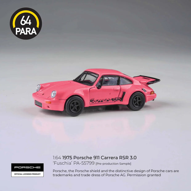 PARA64 Porsche 911 Carrera 3.0 RSR Pink 1:64 Scale Diecast Model (Pre-Order)