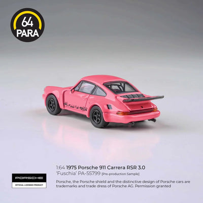 PARA64 Porsche 911 Carrera 3.0 RSR Pink 1:64 Scale Diecast Model (Pre-Order)