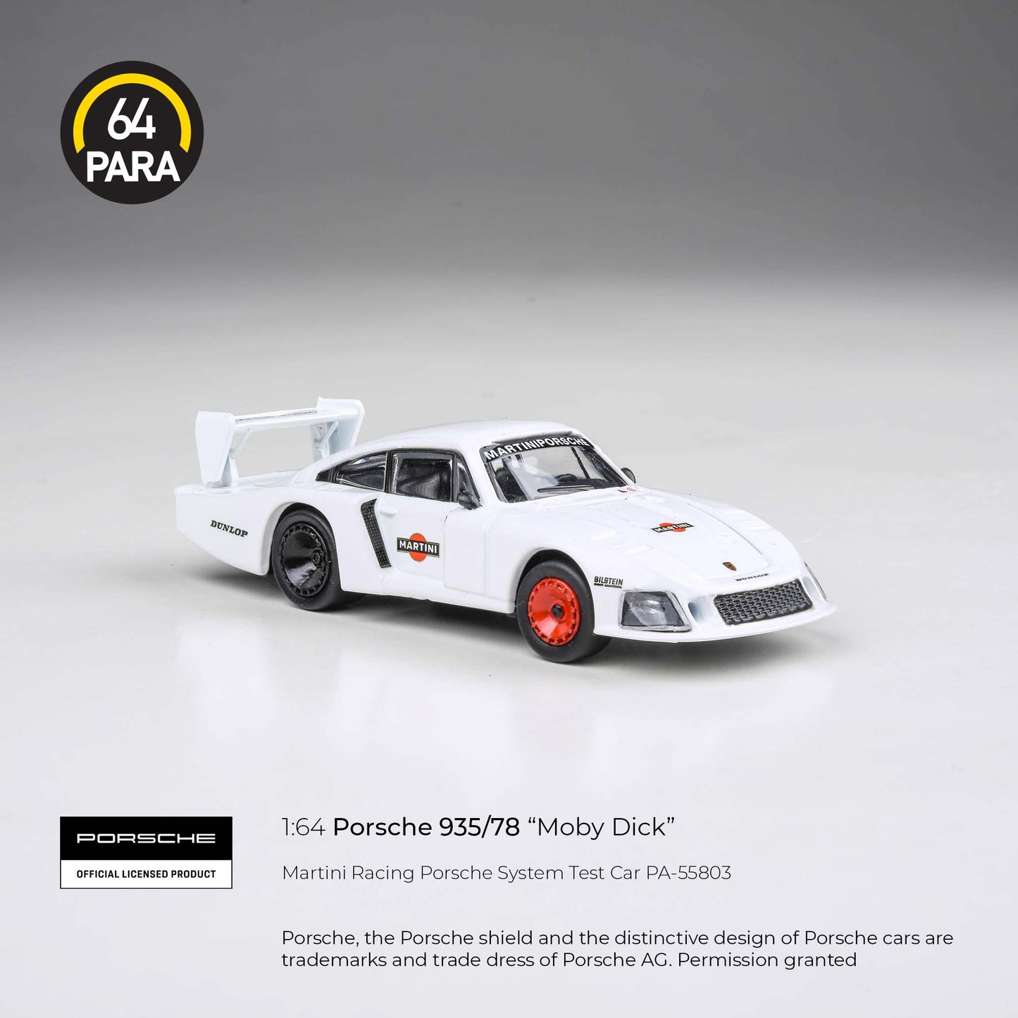 Porsche 935/78 "Moby Dick" 1:64 Scale Diecast Collectible