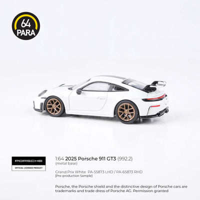 Porsche 911 GT3 (992.2) 2025 1:64 Scale Diecast Collectible