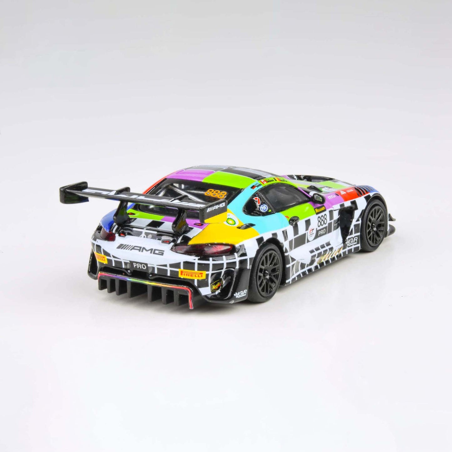 Mercedes-AMG GT3 2025 Bathurst 12H GruppeM #888, 1:64 Scale