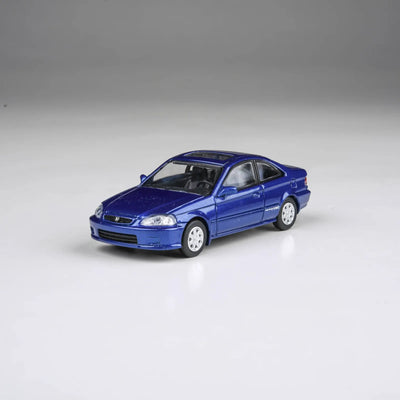 Honda Civic Si Coupe EM1 1999, 1:64 Scale (Blue) by PARA 64 – view 1