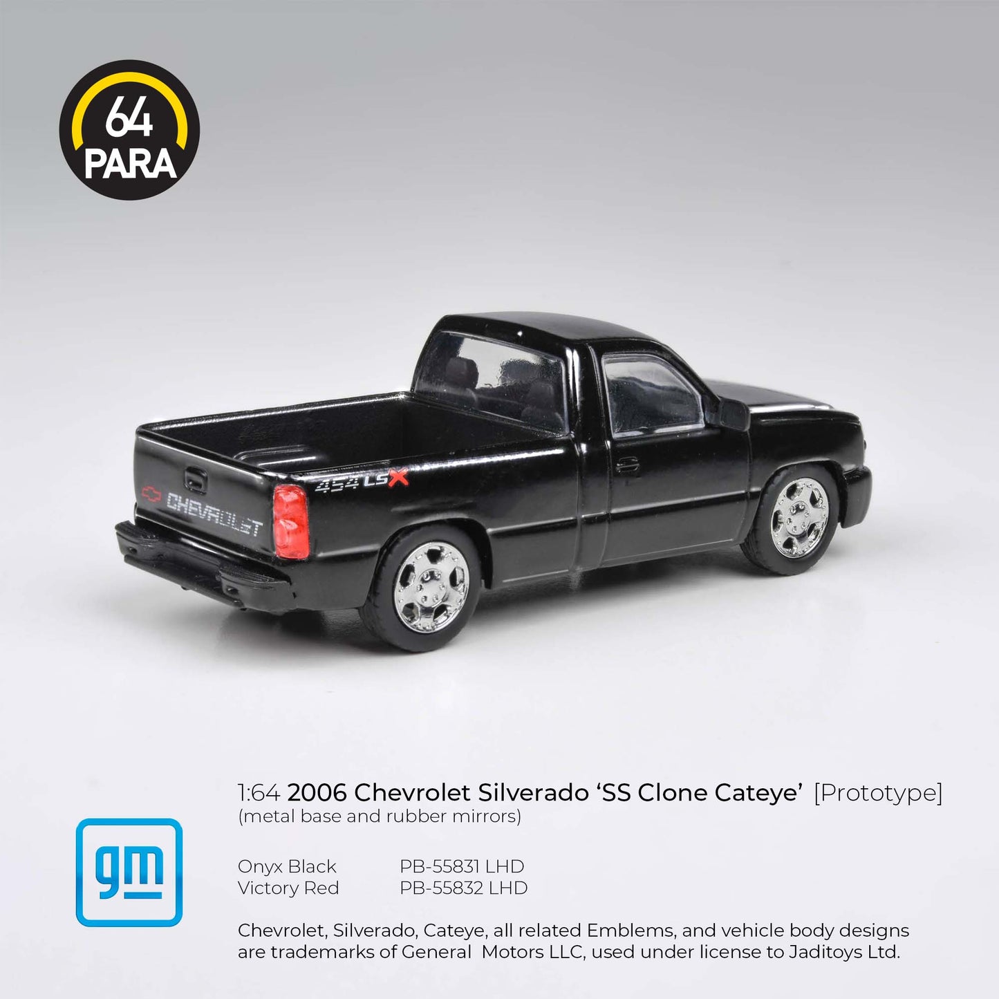 Chevrolet Silverado Onyx 2006 1:64 Scale Diecast Collectible