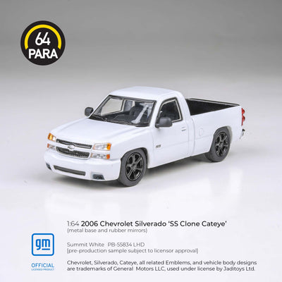 Chevrolet Silverado SS Clone Cateye 2006 1:64 Scale Diecast Collectible
