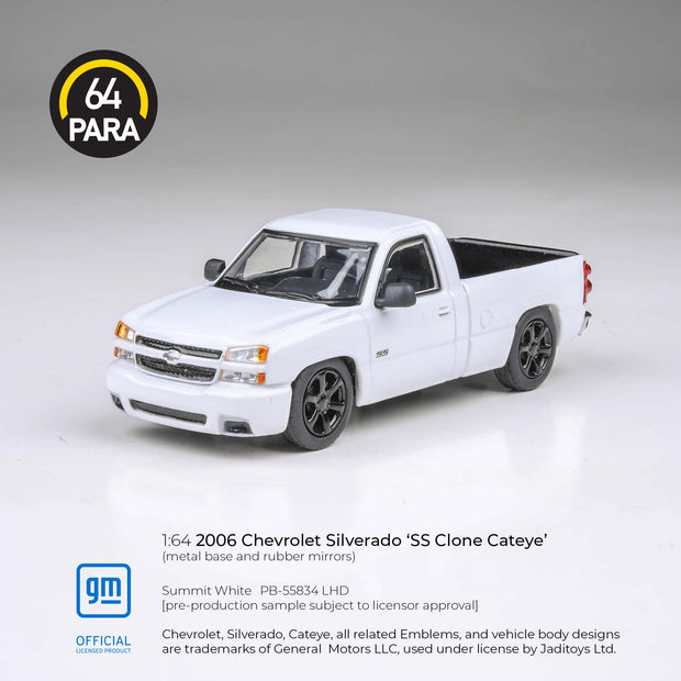 Chevrolet Silverado SS Clone Cateye 2006 1:64 Scale Diecast Collectible
