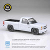 Premium scale diecast model car  – Chevrolet Silverado 'SS Clone Cateye' 2006, 1:64 Scale (White) Collectible