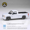 Premium scale diecast model car  – Chevrolet Silverado 'SS Clone Cateye' 2006, 1:64 Scale (White) Collectible