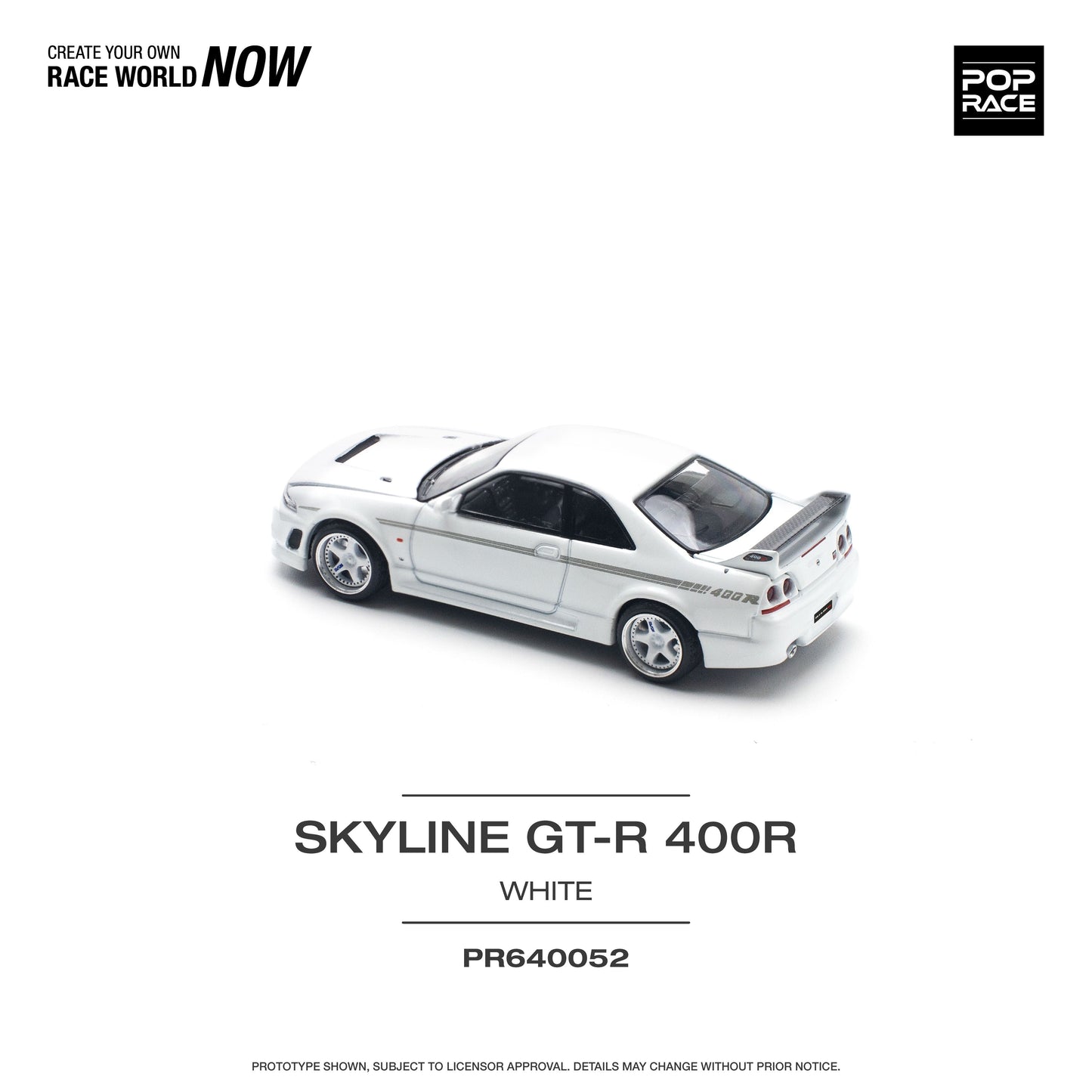 Skyline GT-R 400R 1:64 Scale Diecast Collectible