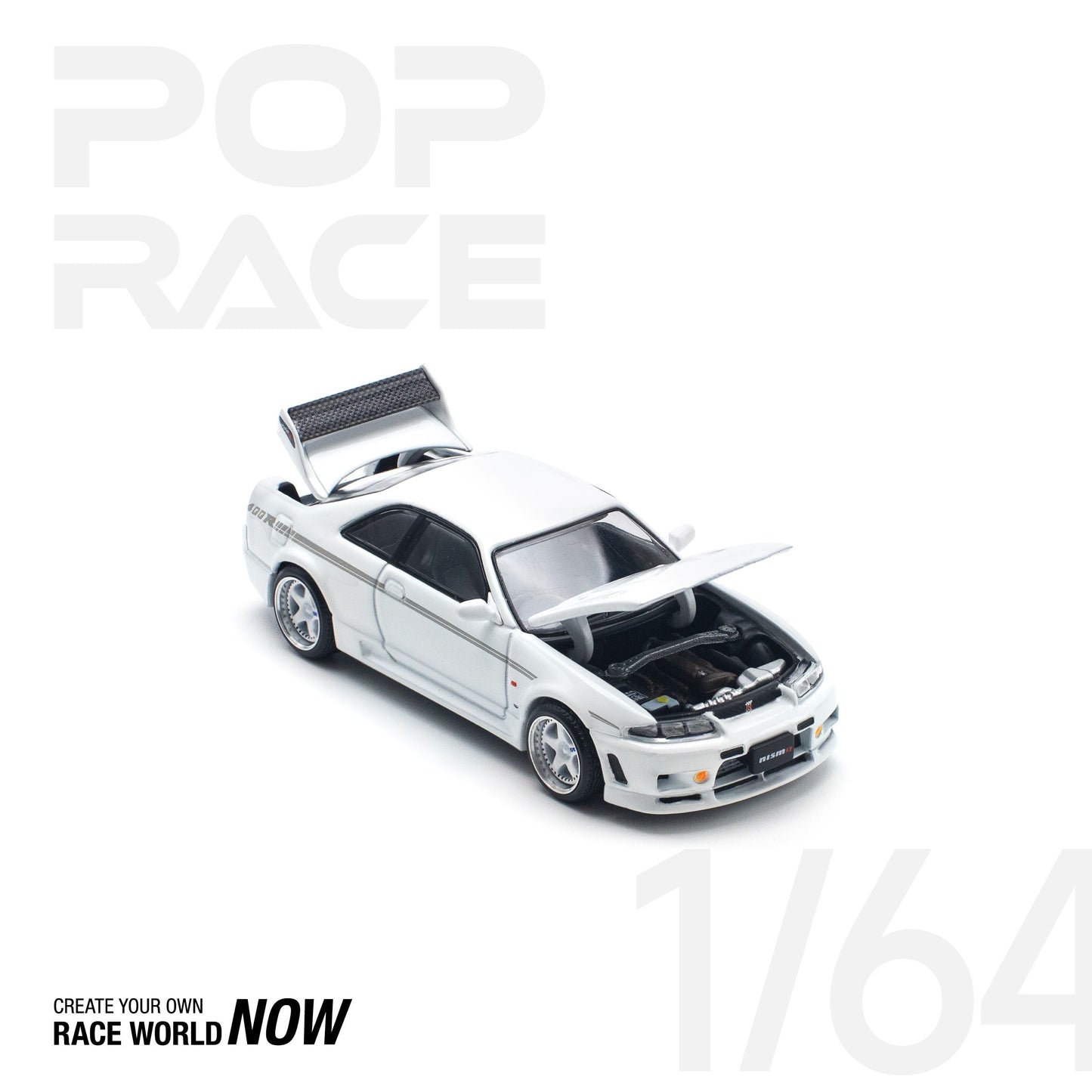 Skyline GT-R 400R 1:64 Scale Diecast Collectible