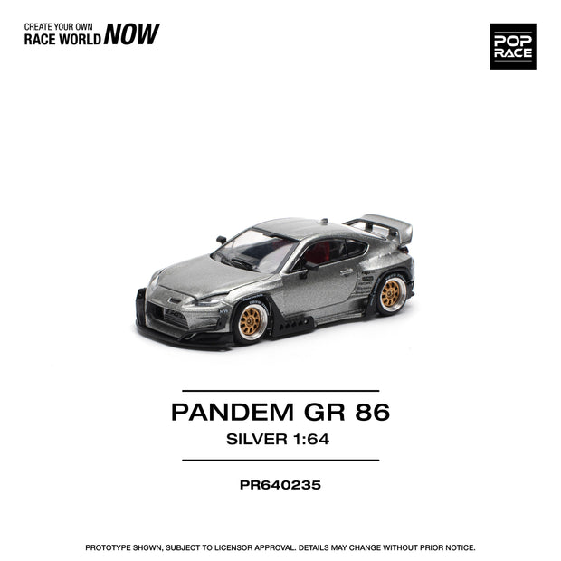 Pandem GR86 1:64 Scale Diecast Collectible