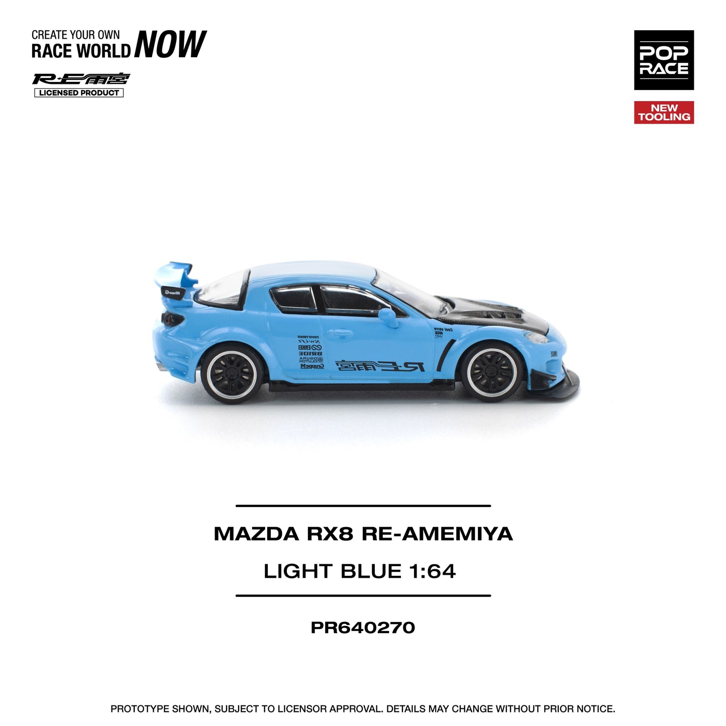 Mazda RX-8 RE-Amemiya 1:64 Scale Diecast Collectible