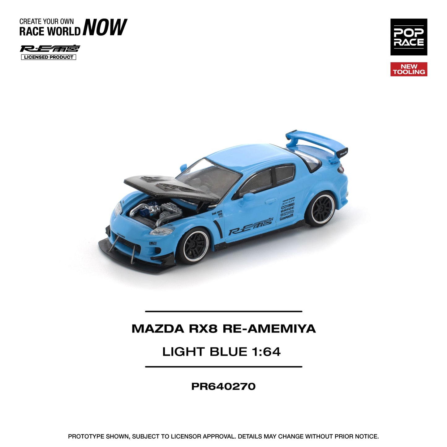 Mazda RX-8 RE-Amemiya 1:64 Scale Diecast Collectible